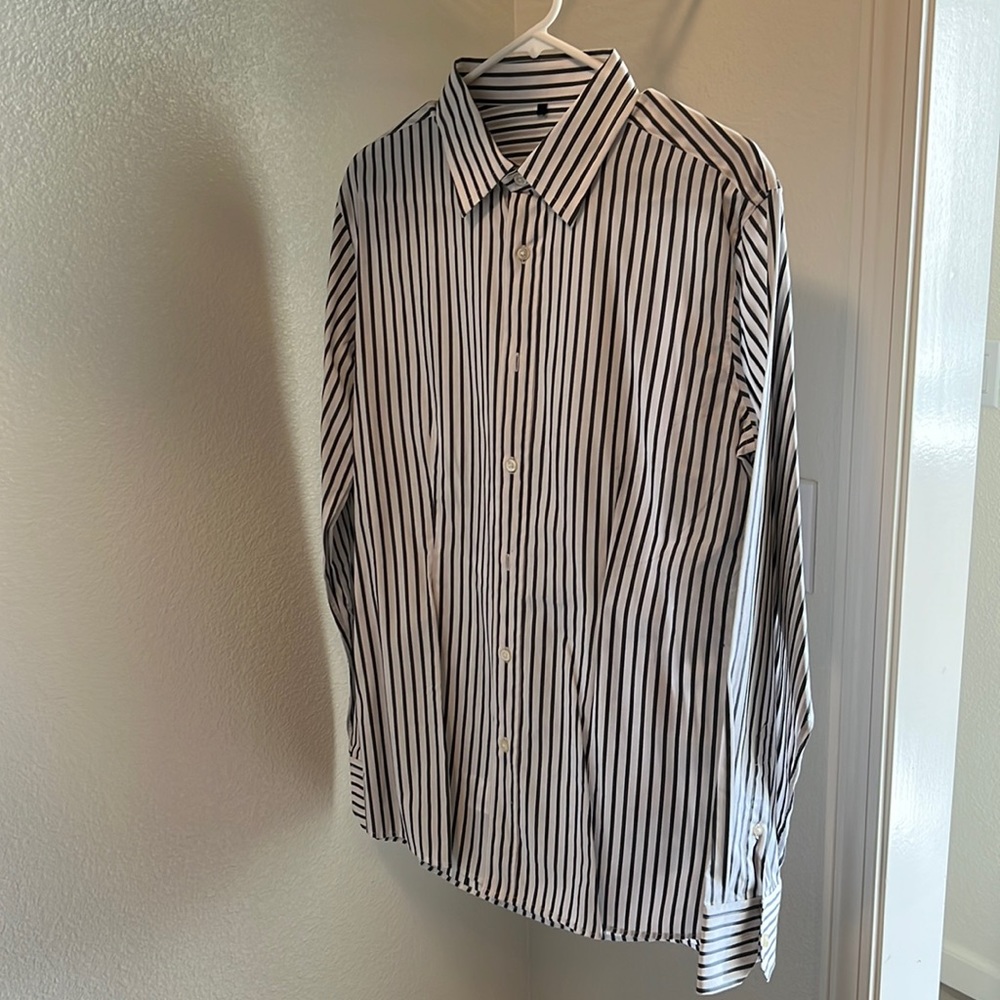 Stripped button shirt